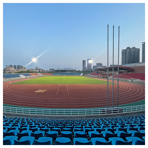 东丽杭州电子科技大学混合型塑胶跑道